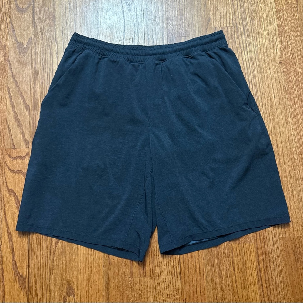 Lululemon Pace Breaker Shorts Heathered Navy Blue size L